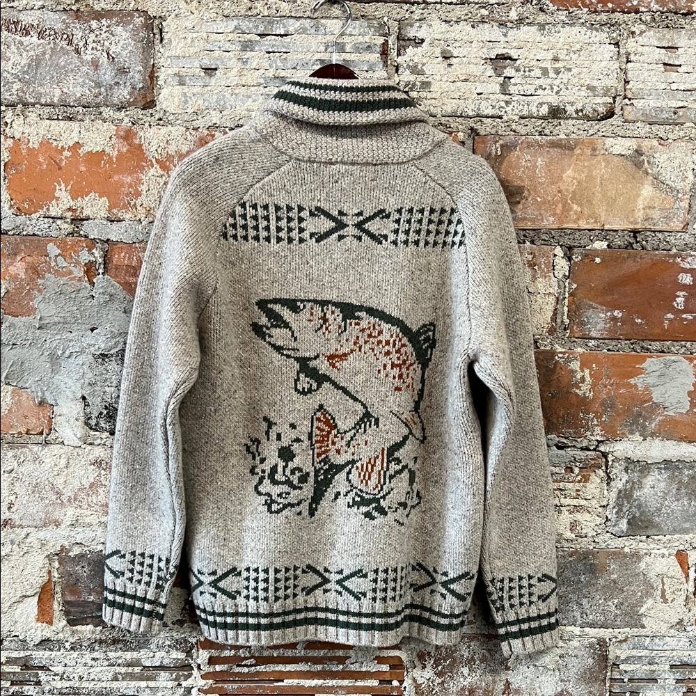 NWT Pendleton Salmon Falls Lambswool Cardigan 
Zip up Size Small  woolen mills